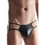 Jockstrap wetlook z efektem Wielkiego Szefa dla wyrazistego wyglądu – SexyPlus - obrazek 5