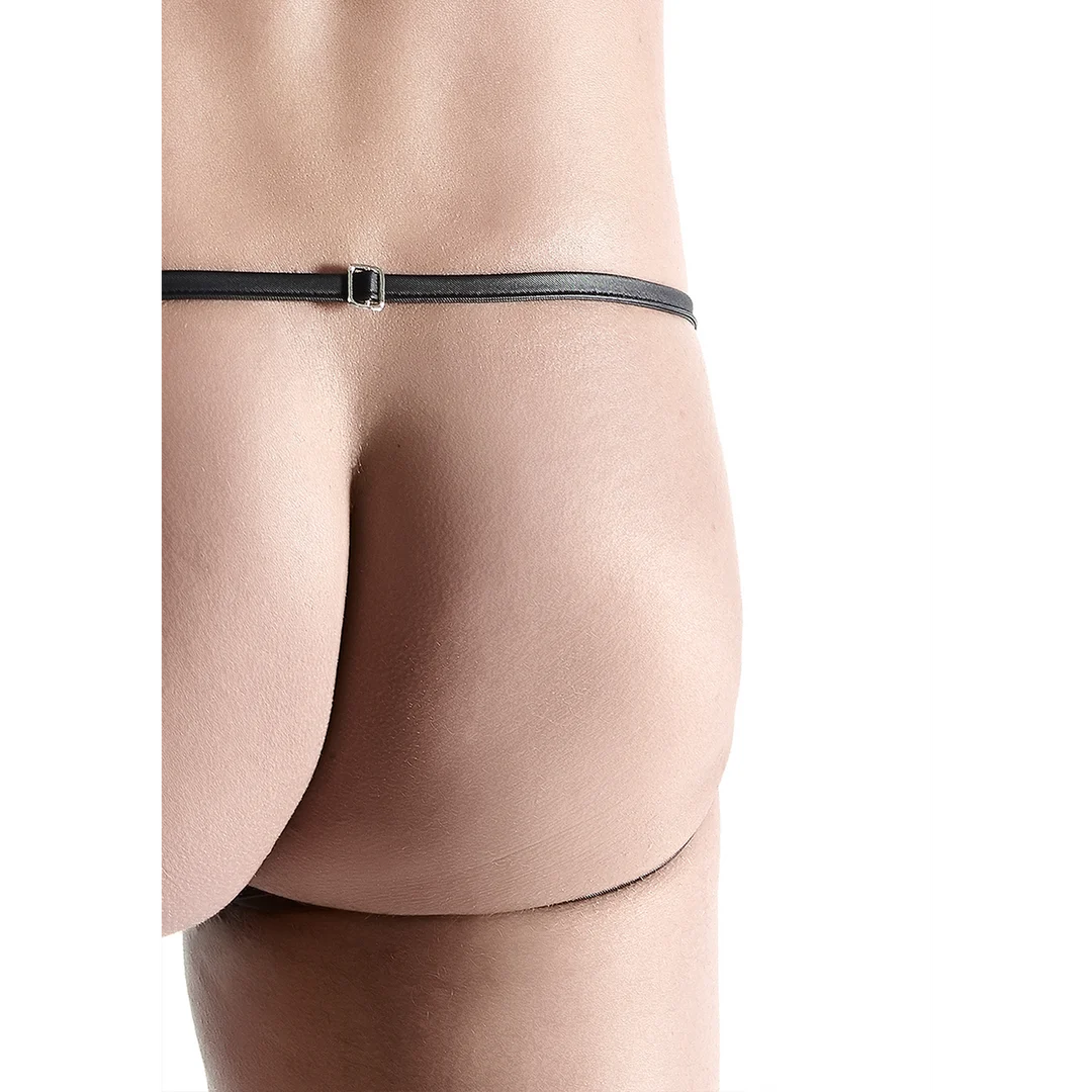 Męski jockstrap wetlook z efektem Wielkiego Szefa, który podkreśla przód – LIN - obrazek 3