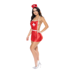 Czerwona i biała sukienka Magic Silk Dress Up