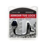 Armor Tug Lock z opaską na jądra i korkiem analnym