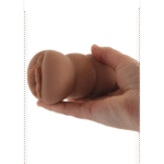 Masturbator waginalny z wnętrzem o zróżnicowanej fakturze – Pussy Masturbator 3D - obrazek 5