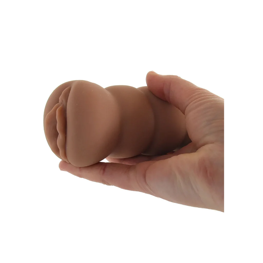 Masturbator waginalny z wnętrzem o zróżnicowanej fakturze – Pussy Masturbator 3D - obrazek 5
