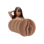 Masturbator waginalny z wnętrzem o zróżnicowanej fakturze – Pussy Masturbator 3D - obrazek 6
