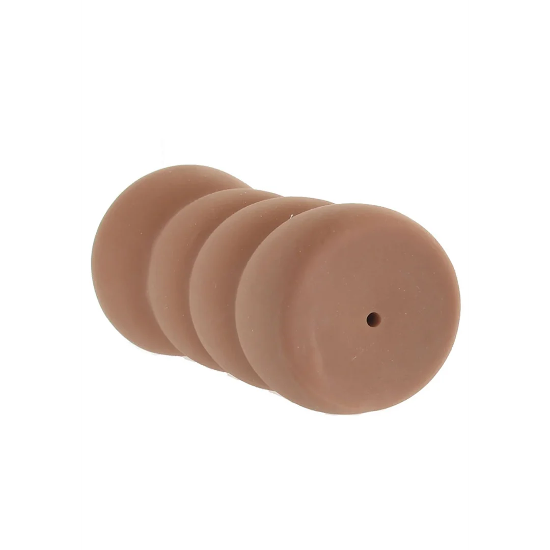 Masturbator waginalny z wnętrzem o zróżnicowanej fakturze – Pussy Masturbator 3D - obrazek 4