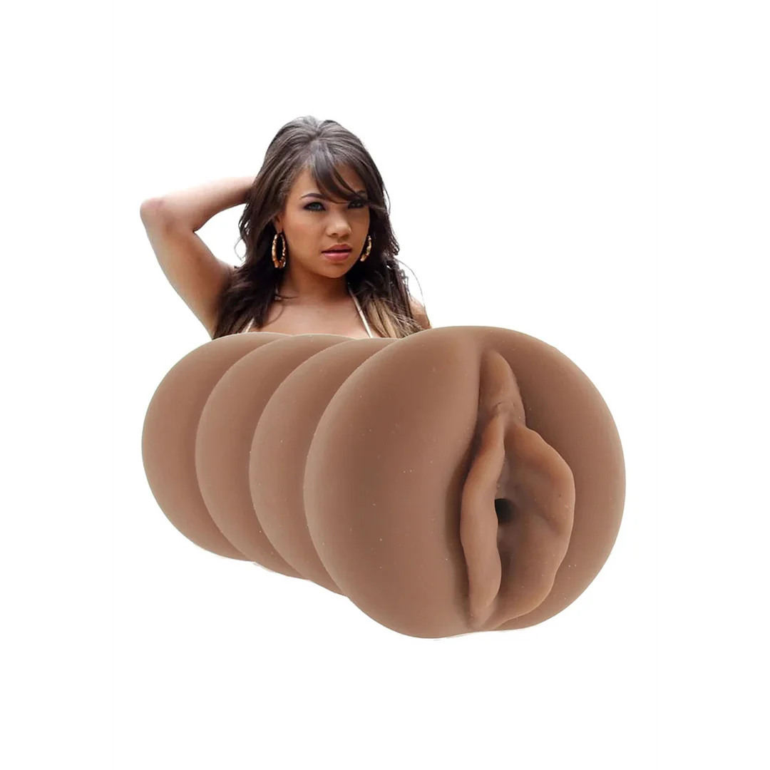 Masturbator waginalny z wnętrzem o zróżnicowanej fakturze – Pussy Masturbator 3D - obrazek 6
