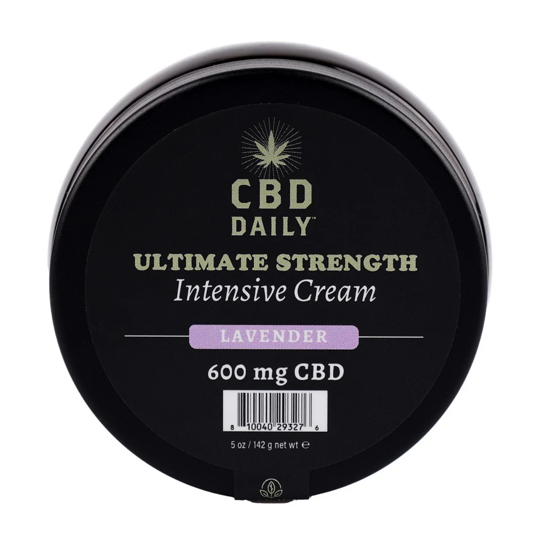 Earthly body CBD Daily Ultimate Strength krem o zapachu lawendy - obrazek 1