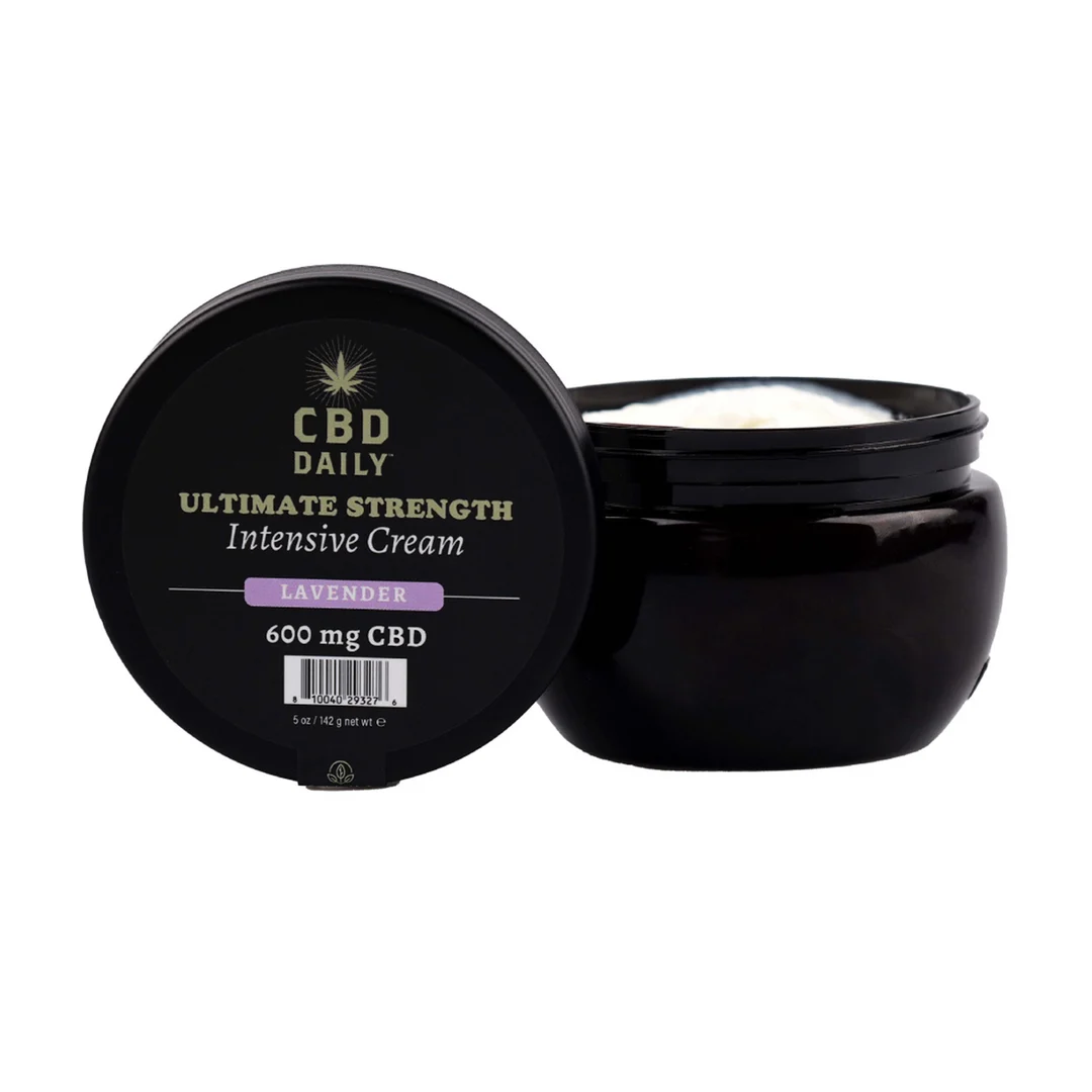Earthly body CBD Daily Ultimate Strength krem o zapachu lawendy - obrazek 2