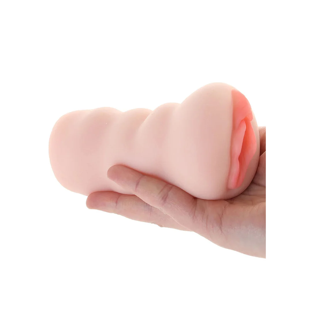Masturbator waginalny z tunelem o zróżnicowanej fakturze, 3D - obrazek 5
