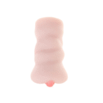 Masturbator waginalny z tunelem o zróżnicowanej fakturze, 3D - obrazek 3