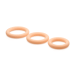 Curve Toys Discrete silikonowy zestaw pierścieni erekcyjnych - obrazek 3