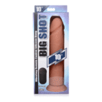 Wibrujące silikonowe dildo Curve Toys z pilotem - obrazek 2