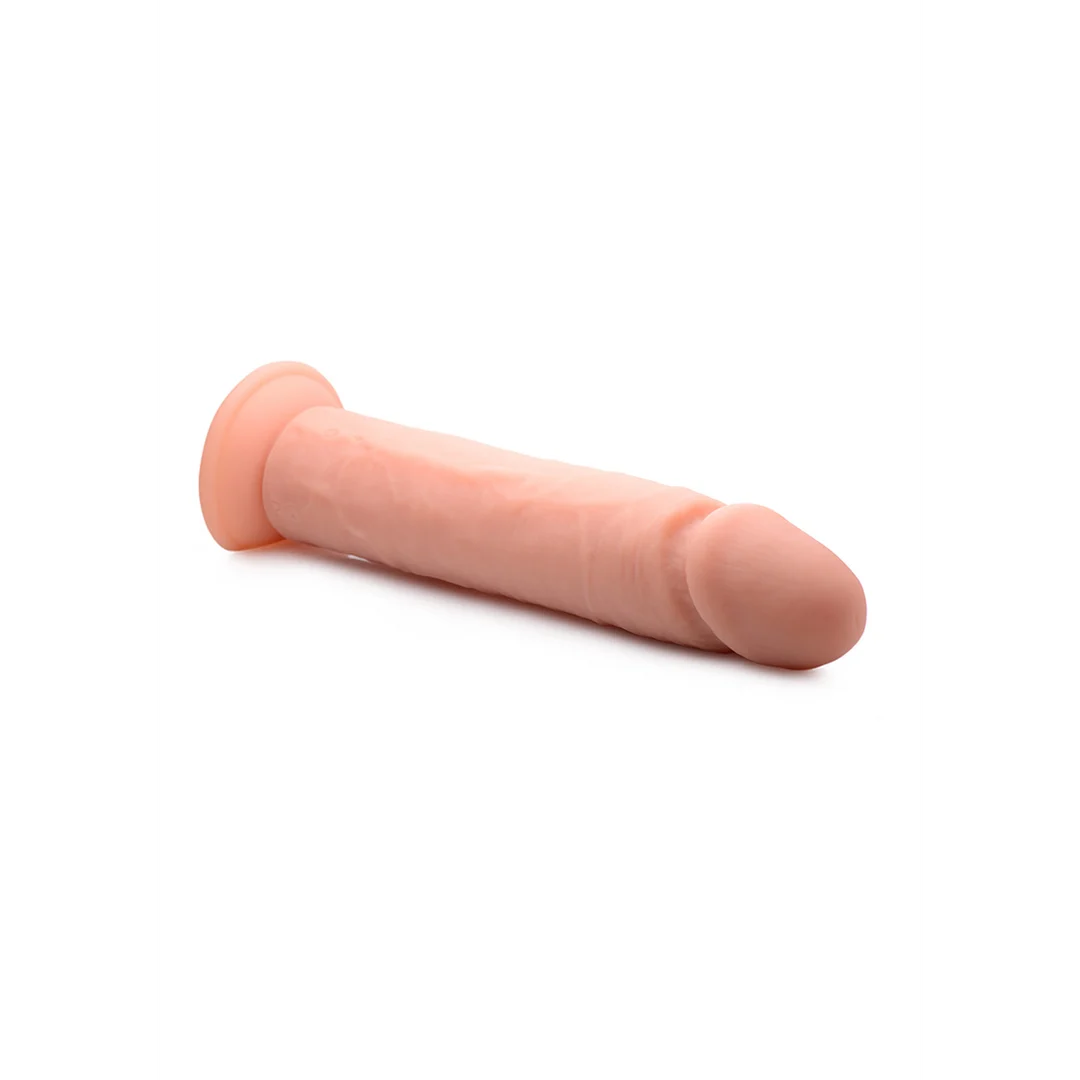 Wibrujące silikonowe dildo Curve Toys z pilotem - obrazek 3