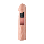 Przedłużająca nakładka na penisa z wibracjami Curve Toys - obrazek 5