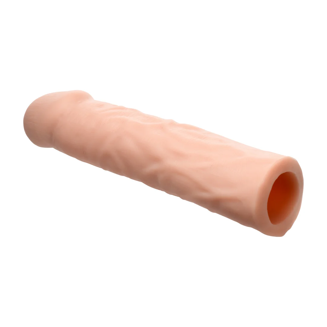 Przedłużająca nakładka na penisa z wibracjami Curve Toys - obrazek 2