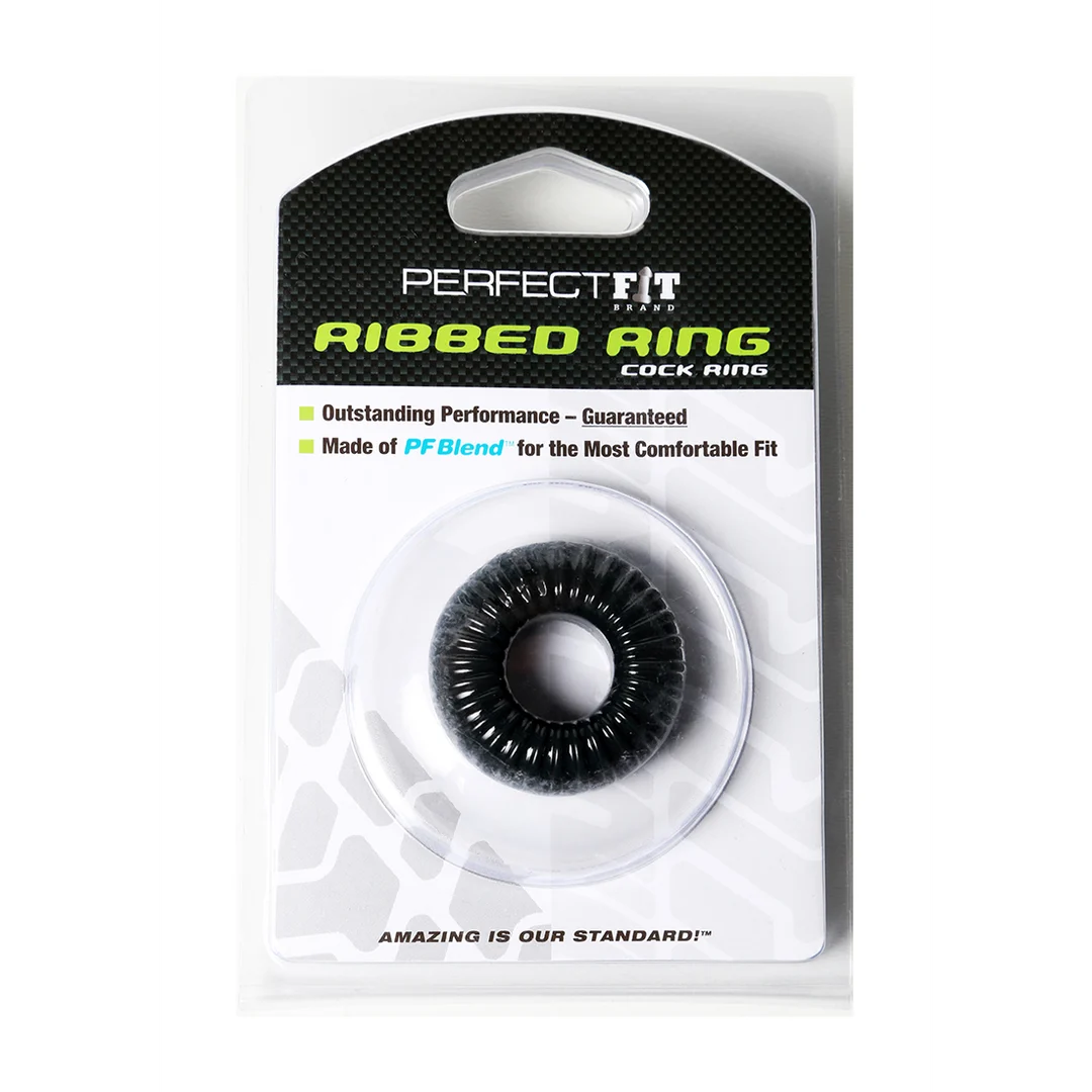 Żebrowany pierścień PerfectFitBrand - obrazek 1