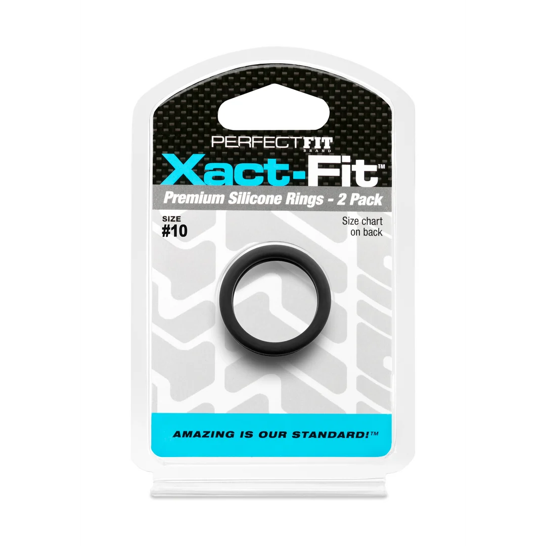Pierścienie na penisa PerfectFit Xact Fit #10, 2 sztuki - obrazek 1