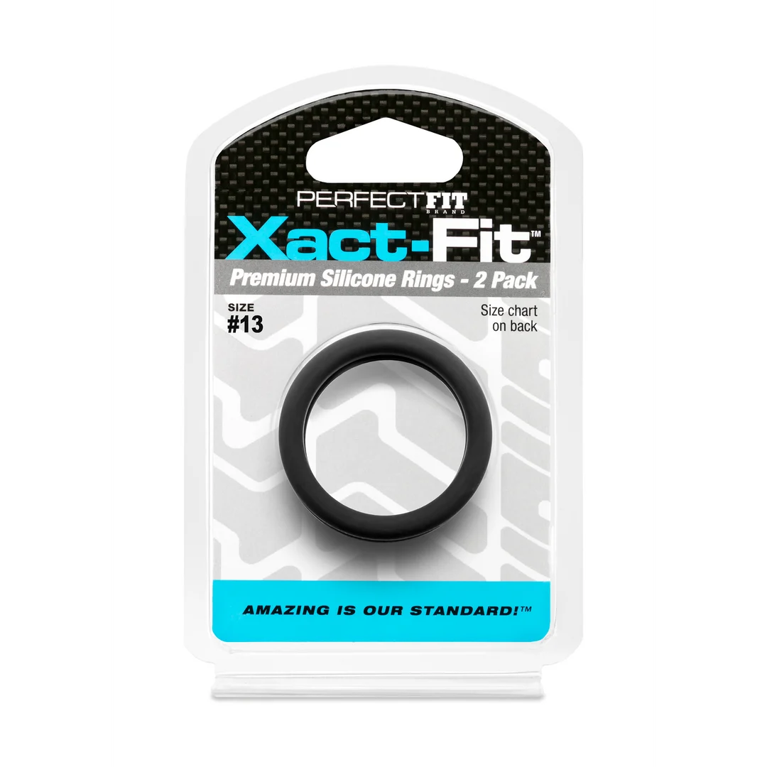 PerfectFit Xact Fit, pierścienie erekcyjne #13, 2 pack - obrazek 1