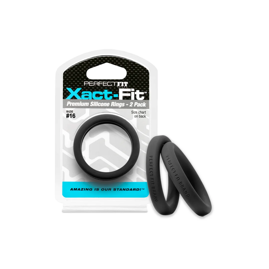 PerfectFit Xact Fit pierścień erekcyjny rozmiar #16, zestaw 2 szt. - obrazek 4