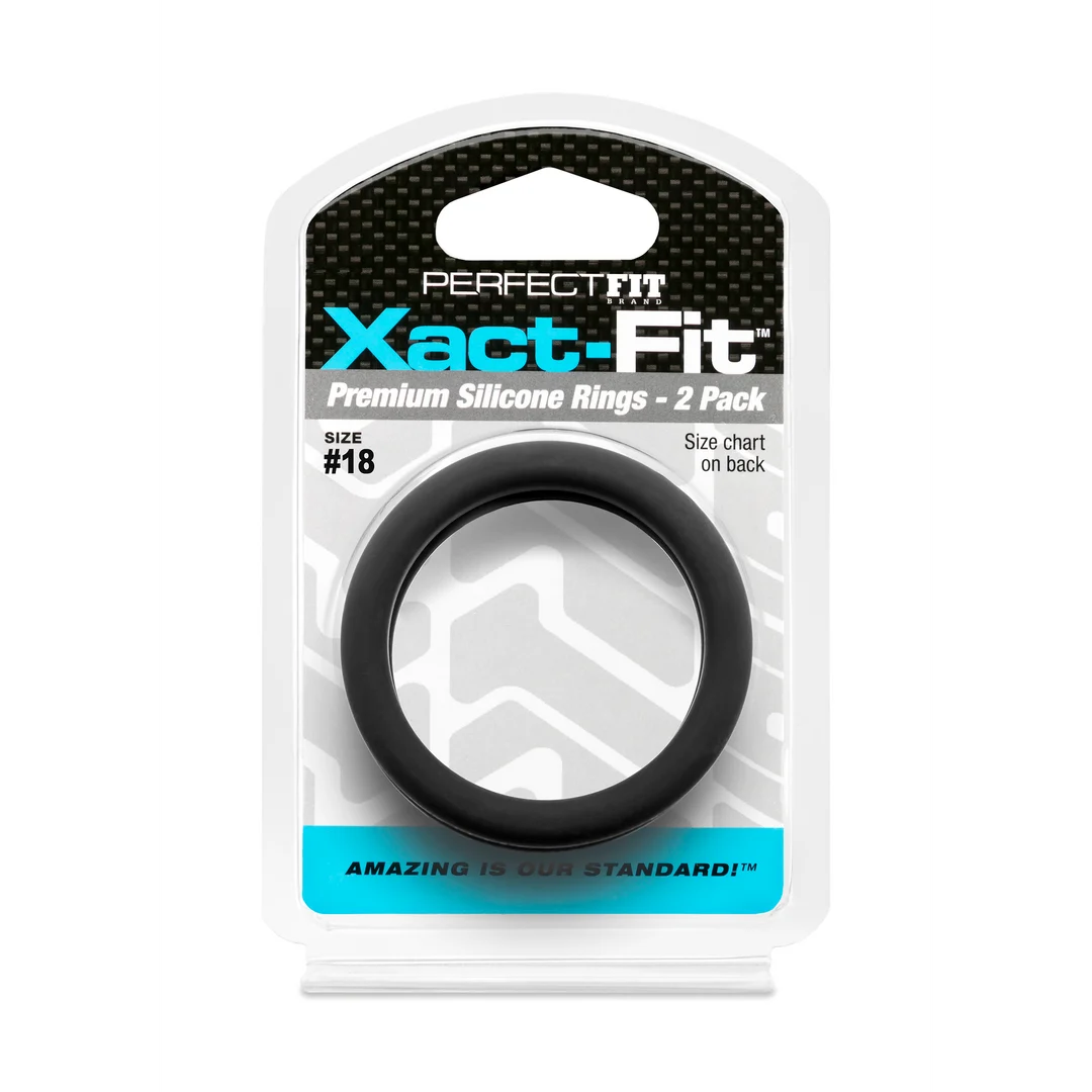 Pierścienie erekcyjne PerfectFit Xact Fit, rozmiar #18, 2 sztuki - obrazek 1