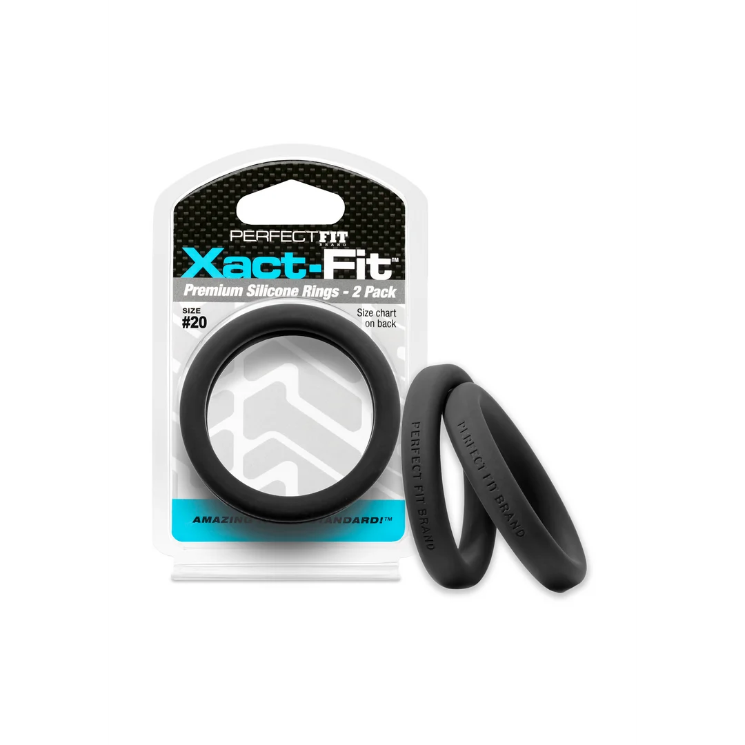 PerfectFit Xact Fit pierścienie na penisa, rozmiar #20, 2 sztuki - obrazek 4