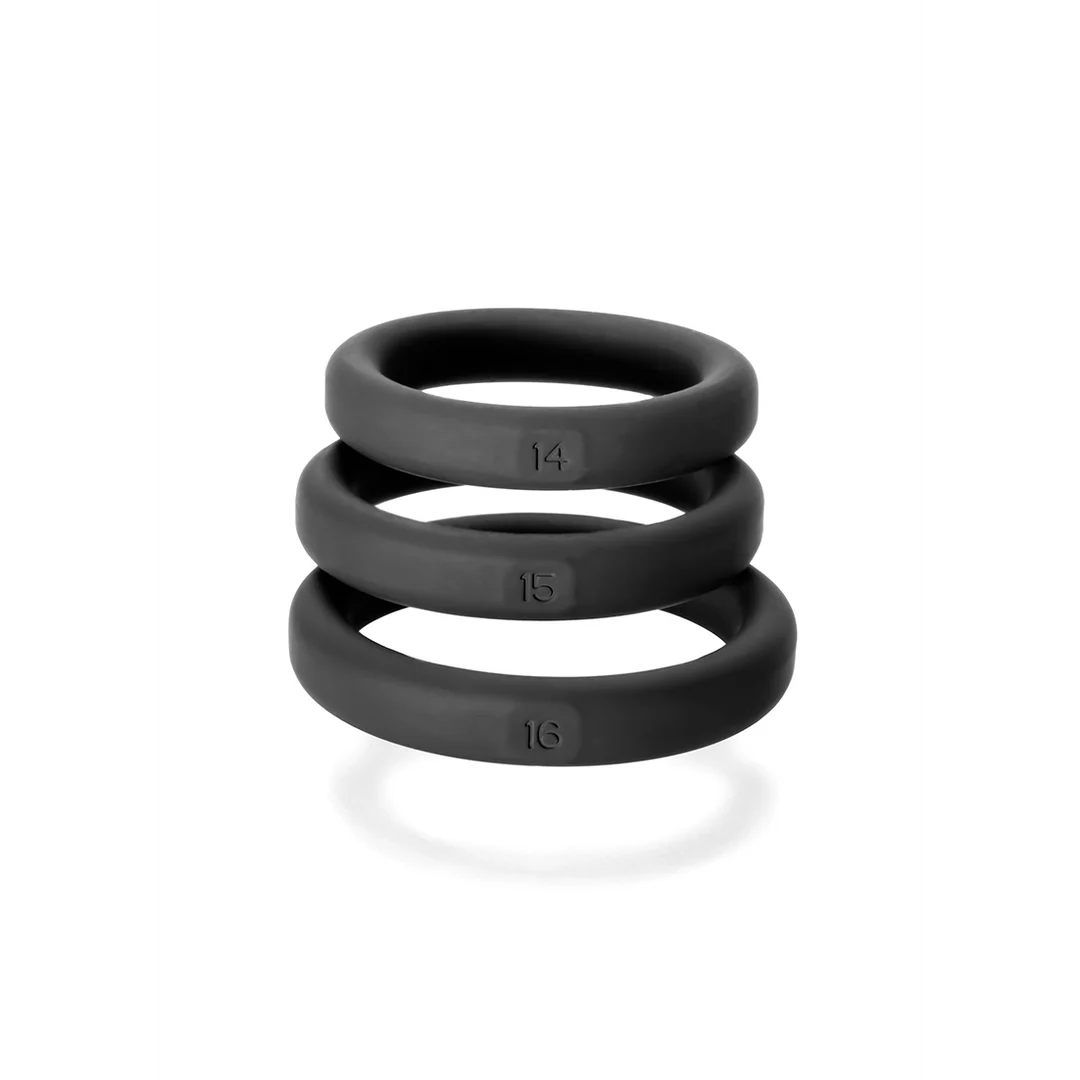 Zestaw pierścieni erekcyjnych PerfectFit Xact Fit S/M - obrazek 2