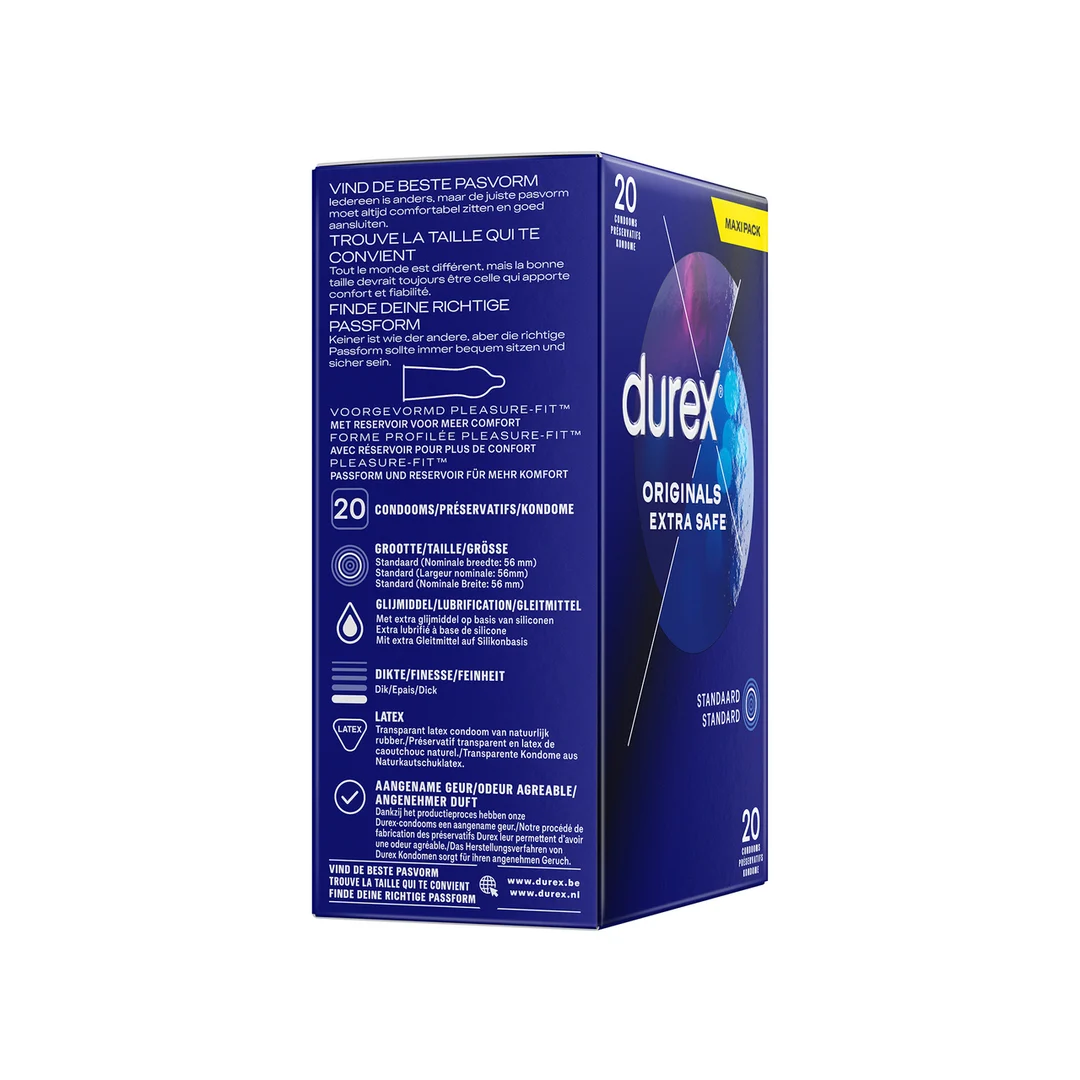Prezerwatywy Durex Originals Extra Safe - obrazek 2
