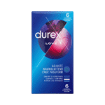 Przezroczyste prezerwatywy – 6 sztuk – Durex Originals Classic