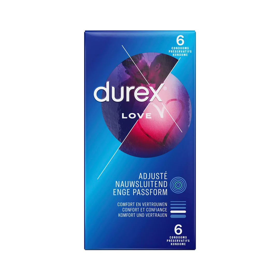 Przezroczyste prezerwatywy – 6 sztuk – Durex Originals Classic - obrazek 1