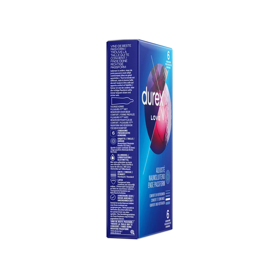 Przezroczyste prezerwatywy – 6 sztuk – Durex Originals Classic - obrazek 2