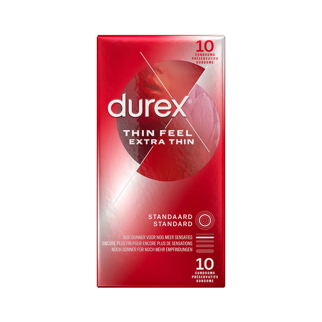 Prezerwatywy Durex Thin Feel Extra Thin, 10 sztuk - obrazek 1