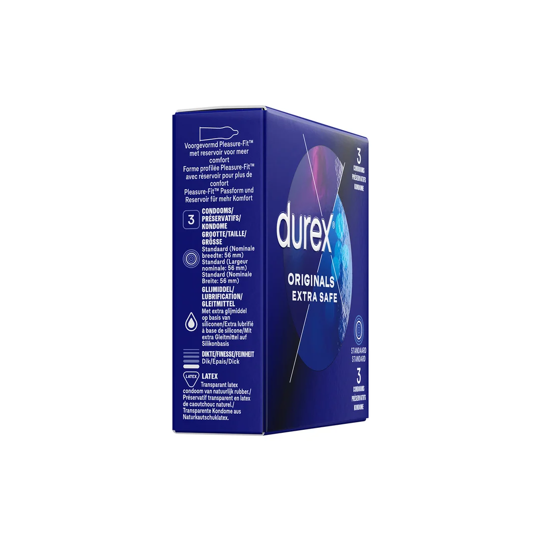 Prezerwatywy Durex Originals Extra Safe - obrazek 2