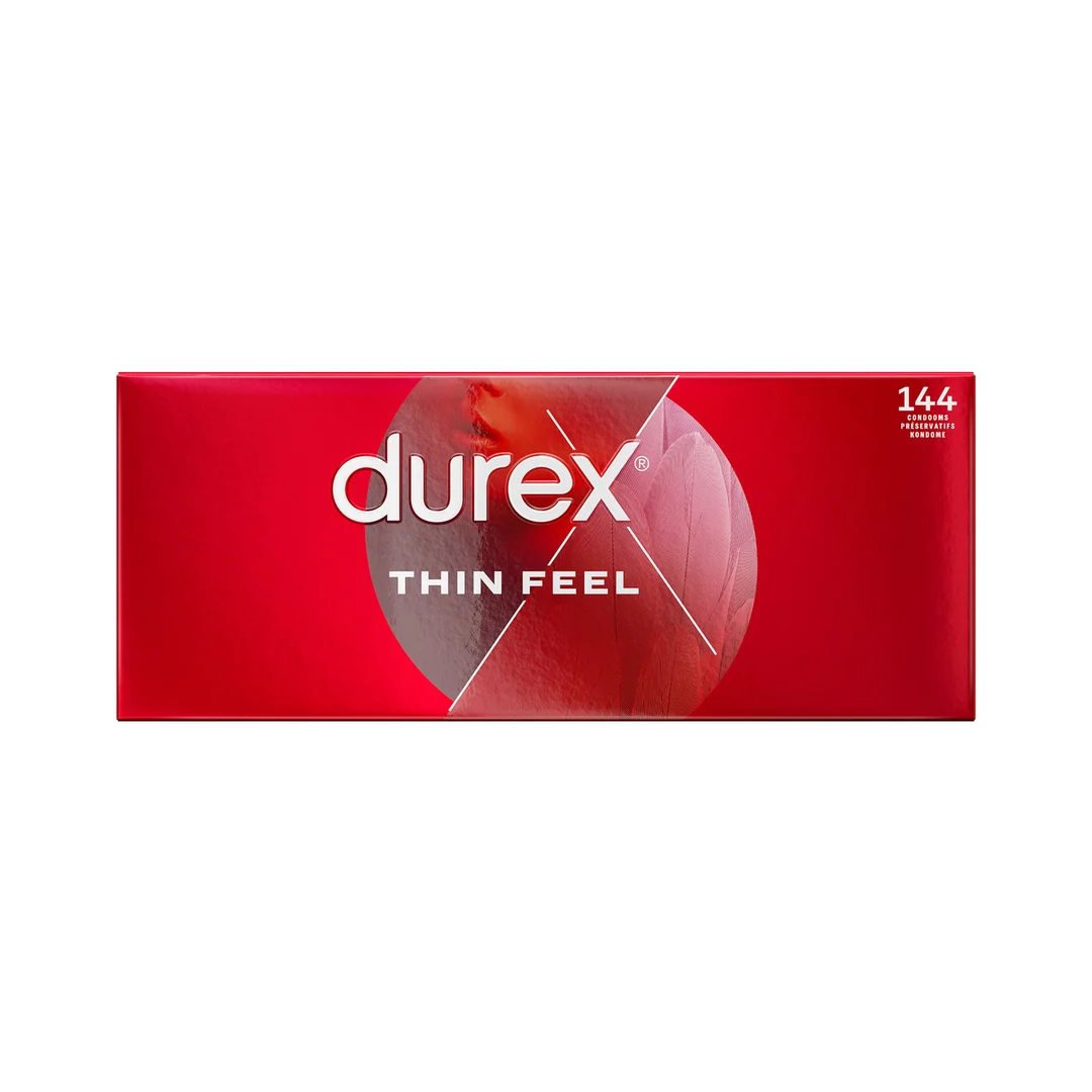 Prezerwatywy Durex Thin Feel, 144 sztuki - obrazek 1