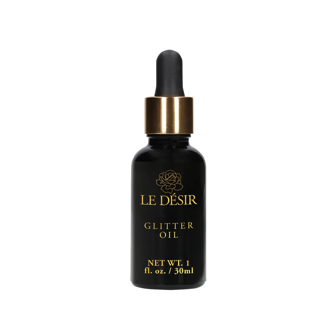 Olejek do ciała Glow – delikatny brokat do ciała z naturalnym złotym blaskiem – zapach rumianku i mandarynki – Le Désir by Shots – 1 fl oz / 30 ml - obrazek 3