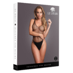 Body bieliźniane dla pełniejszych kształtów z siateczkowymi akcentami, zmysłowy look – OSX - obrazek 7