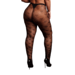Rajstopy plus size w serduszka, które dodadzą figlarnego uroku pełniejszym kształtom – LIN - obrazek 3
