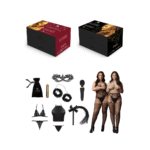 Zestaw prezentowy z seksowną bielizną plus size i niespodziankami – Le Desir - obrazek 3