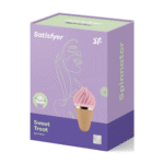 Wibrator Satisfyer do stymulacji łechtaczki z obrotowymi żebrowaniami – Słodka przyjemność