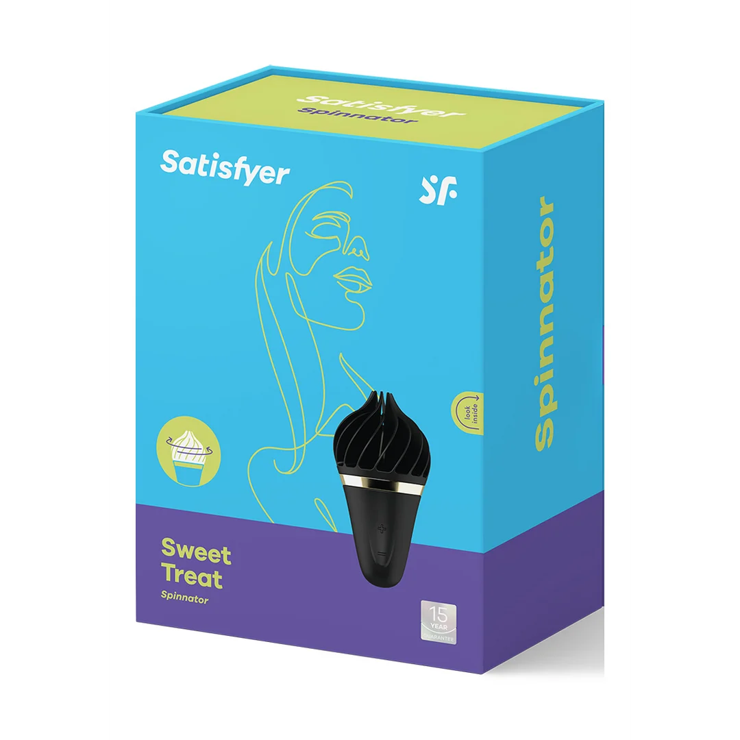 Wibrator Satisfyer do stymulacji łechtaczki z obrotowymi żebrowaniami – Słodka przyjemność - obrazek 5