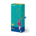 Wibrator typu rabbit Satisfyer – podwójny silniczek i stymulacja dwóch stref – różowy Satisfyer - obrazek 2