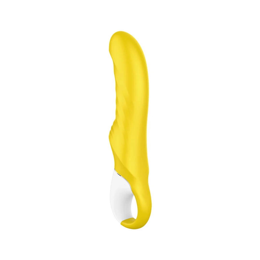 Wibrator łechtaczkowy Satisfyer o zakrzywionym kształcie – Yummy Sunshine - obrazek 2