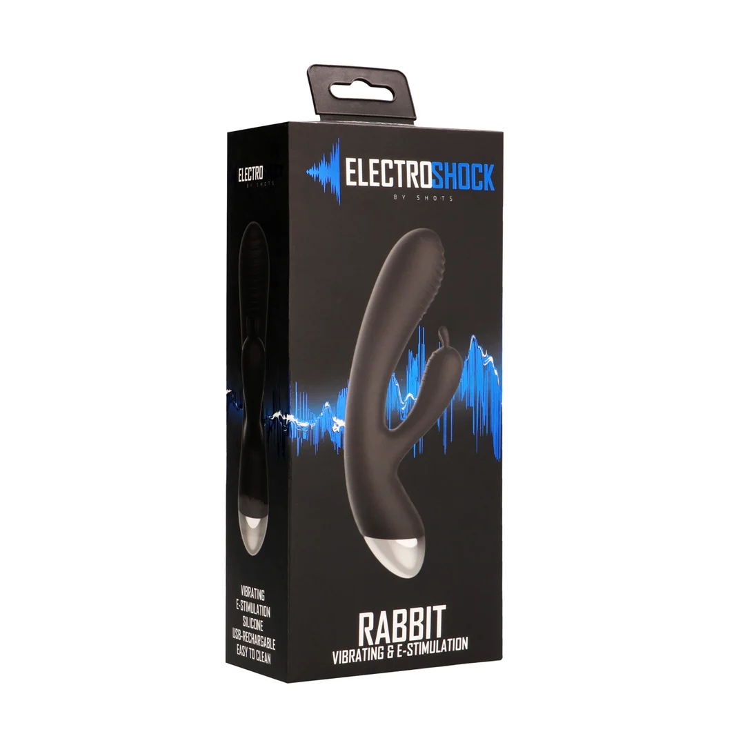 Wibrator analny z 10 trybami – wibrator Rabbit E-Stimulation - obrazek 1