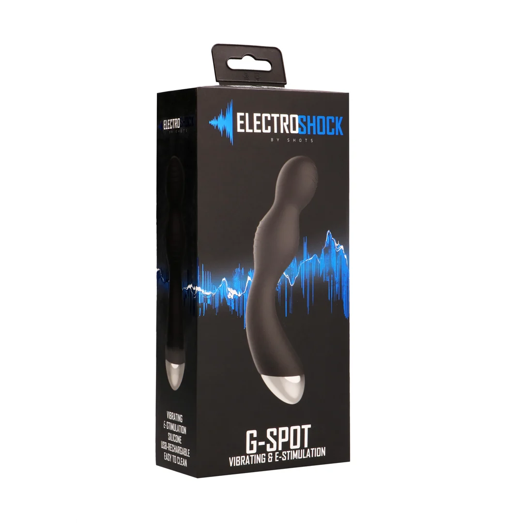 ELC002BLK-2 Wibrator analny z 10 trybami, wibrator do elektrostymulacji punktu G i punktu P - obrazek 1