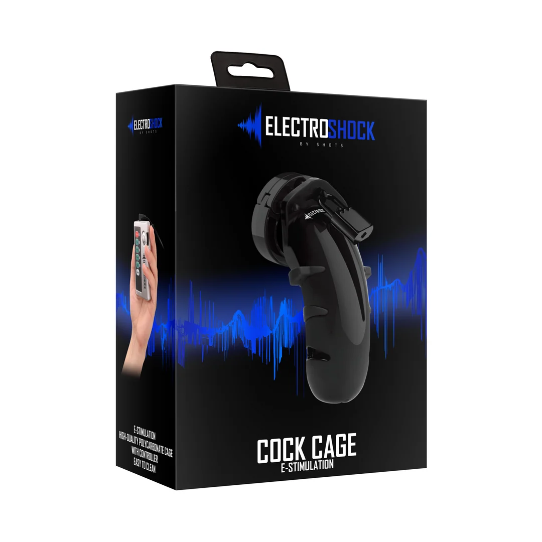 Klatka na penisa ElectroShock by Shots E Stimulatie - obrazek 1
