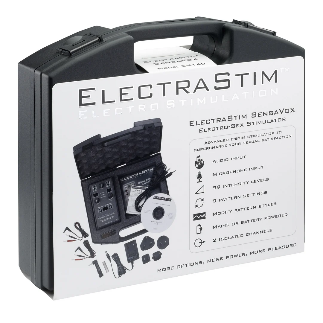 Zestaw stymulatora elektrostymulacyjnego ElectraStim SensaVox - obrazek 1