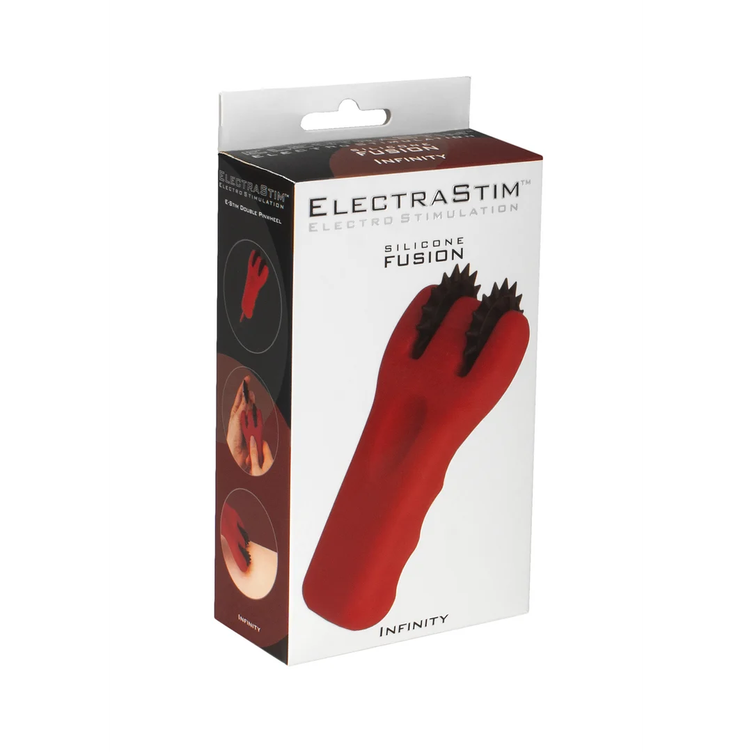 BDSM kółko z kolcami do kontrolowanej stymulacji – silikonowe kółko Fusion Pinwheel - obrazek 1