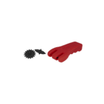 BDSM kółko z kolcami do kontrolowanej stymulacji – silikonowe kółko Fusion Pinwheel - obrazek 3