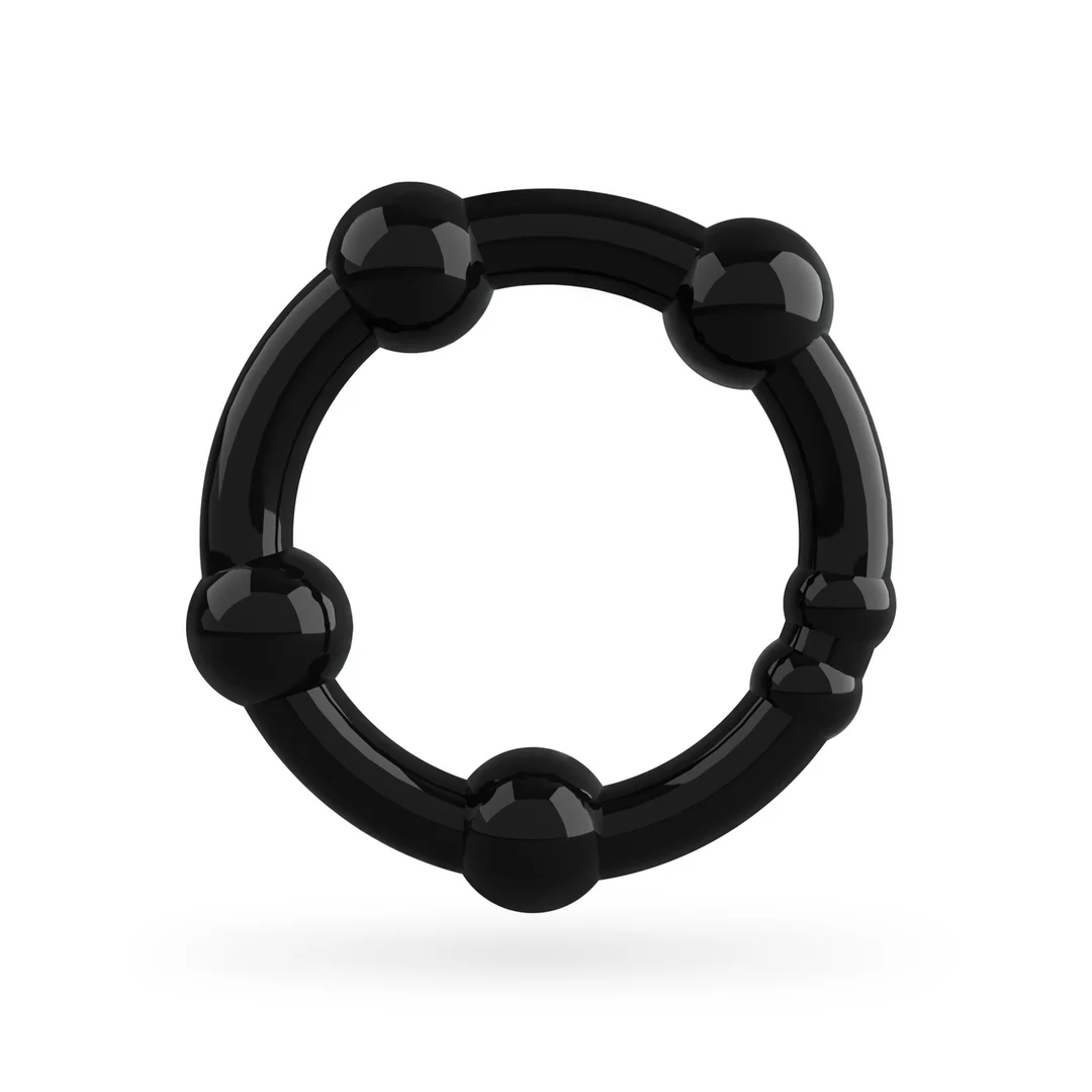 Zestaw pierścieni na penisa Crushious Triple Bead - obrazek 3