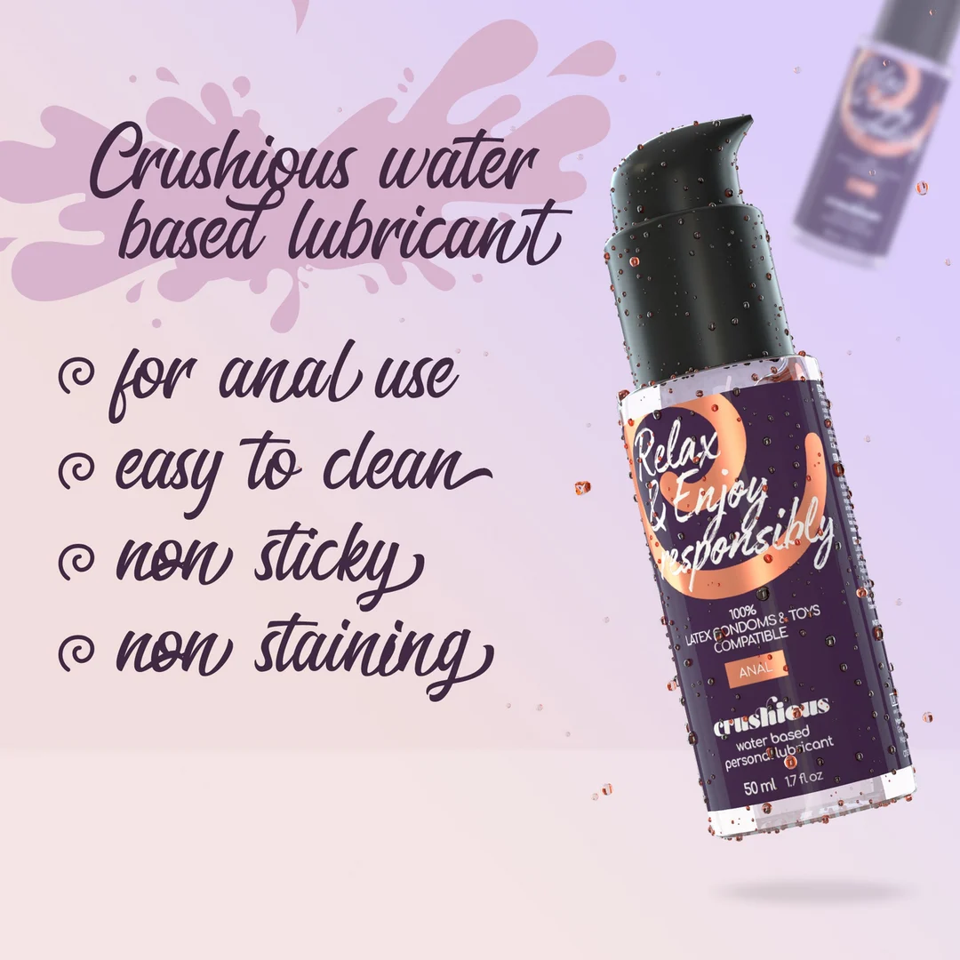 Lubrykant analny na bazie wody Crushious - obrazek 2