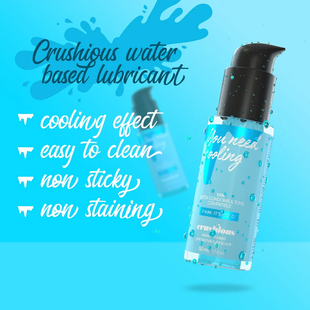 Chłodzący lubrykant Crushious na bazie wody, 50 ml - obrazek 2