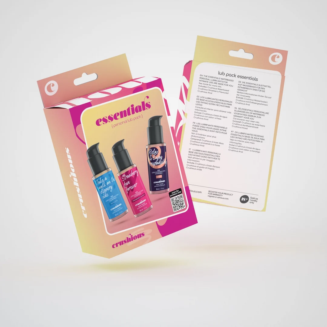 Zestaw lubrykantów Crushious Essentials, 3 sztuki - obrazek 1